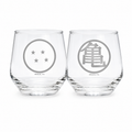 DRAGON BALL - 2 Glass Set - Kame & Dragon ball