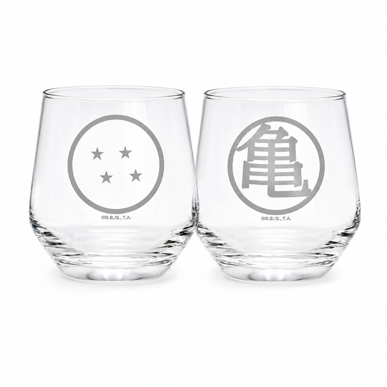 DRAGON BALL - 2 Glass Set - Kame & Dragon ball