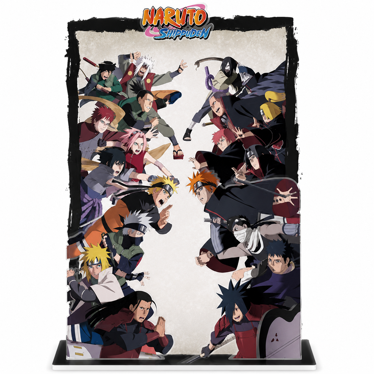NARUTO SHIPPUDEN - Acryl® Diorama - Group fight