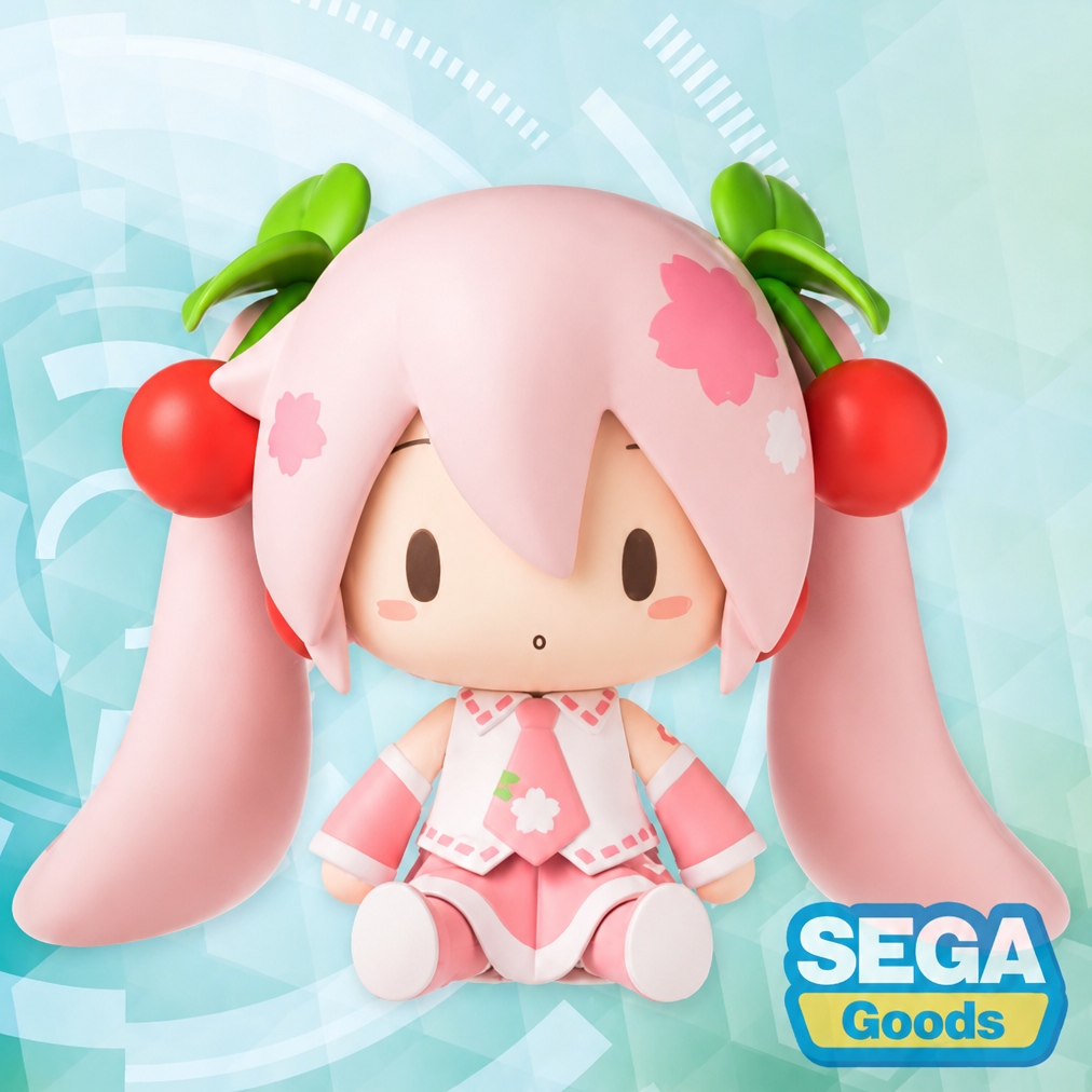 Character Vocal Series 01: Hatsune Miku Fuwa Petit Chibi Figure Sakura Miku 8cm
