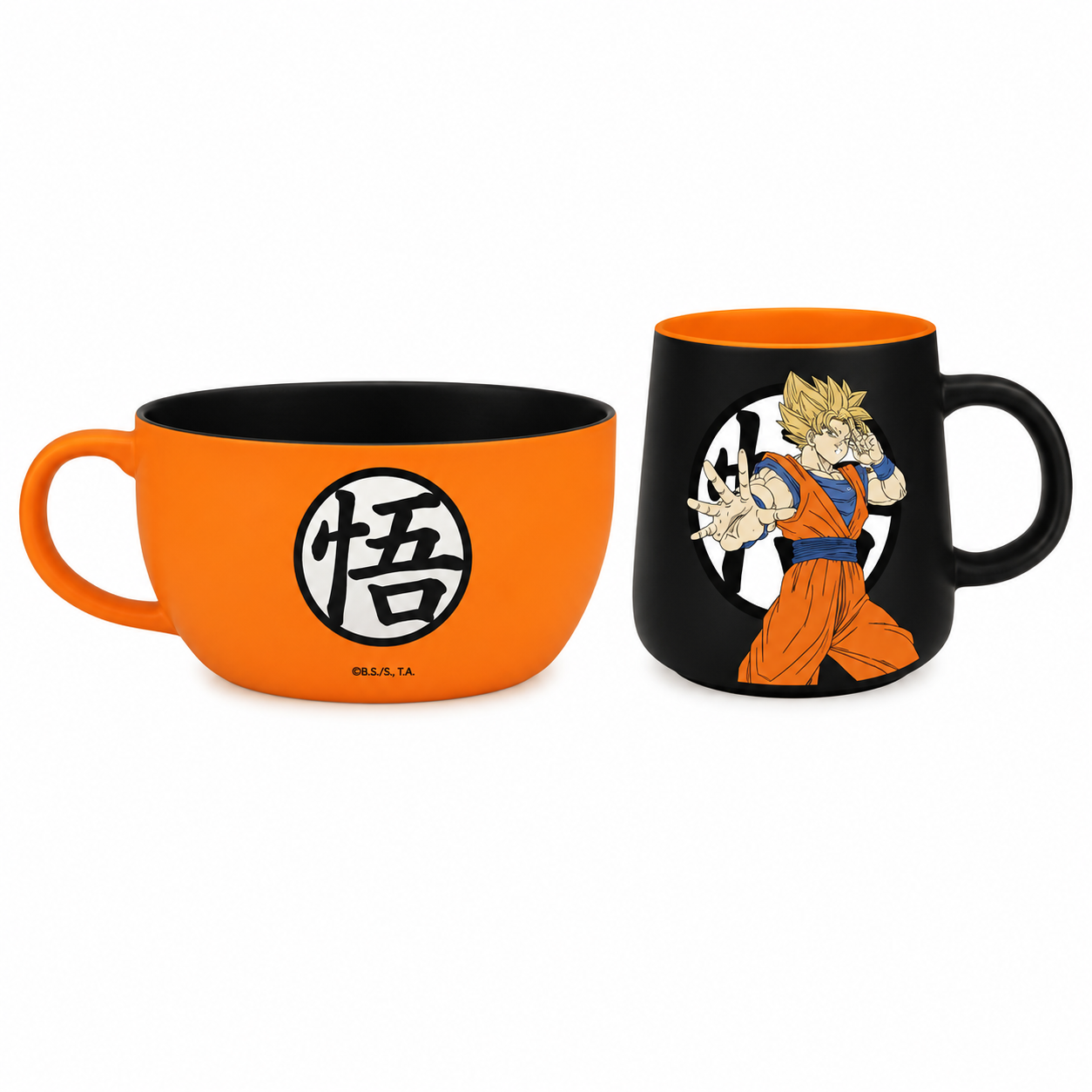 DRAGON BALL - Breakfast Set Mug + Bowl - Goku