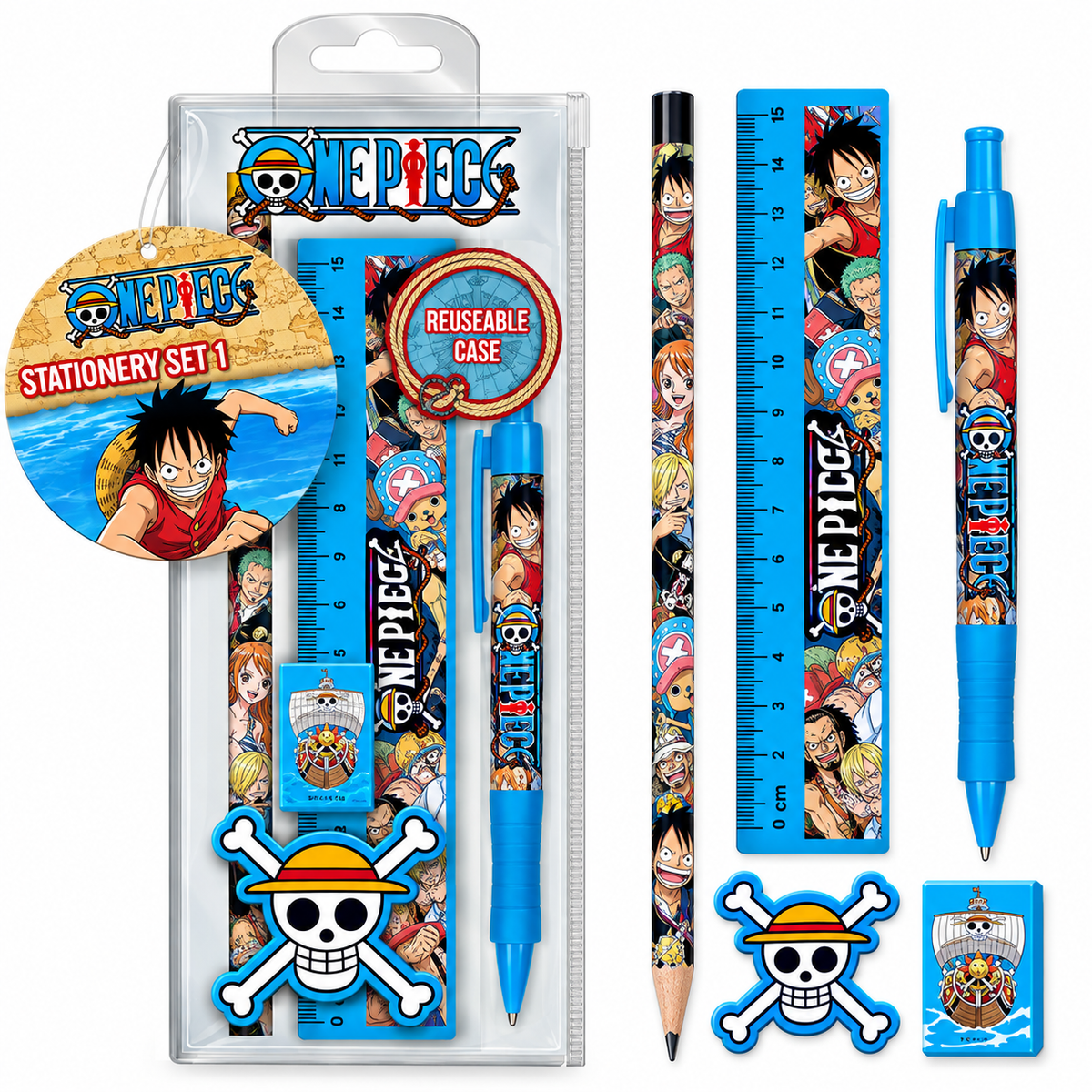 One Piece – Whole Cake Island Stationery Set