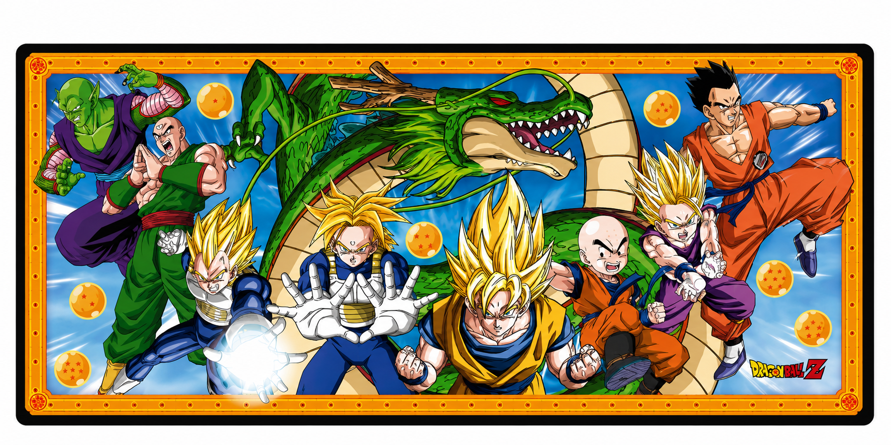 DRAGON BALL - Mousepad XXL 90x40 - Group