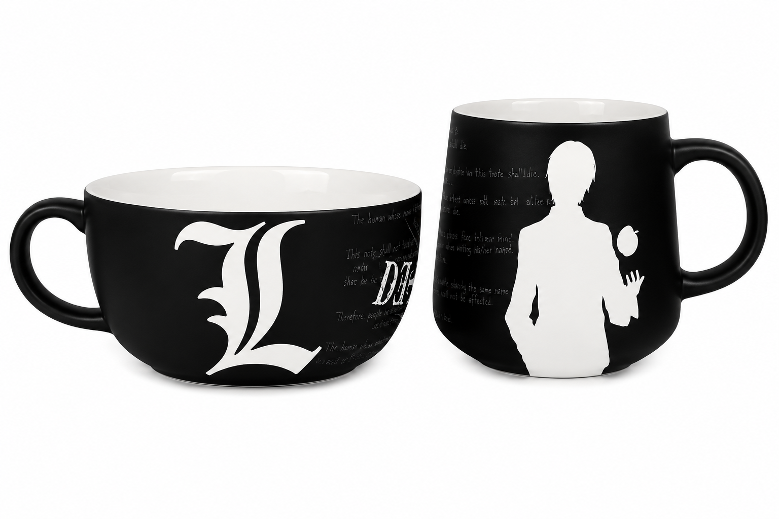 DEATH NOTE - Breakfast Set Mug + Bowl