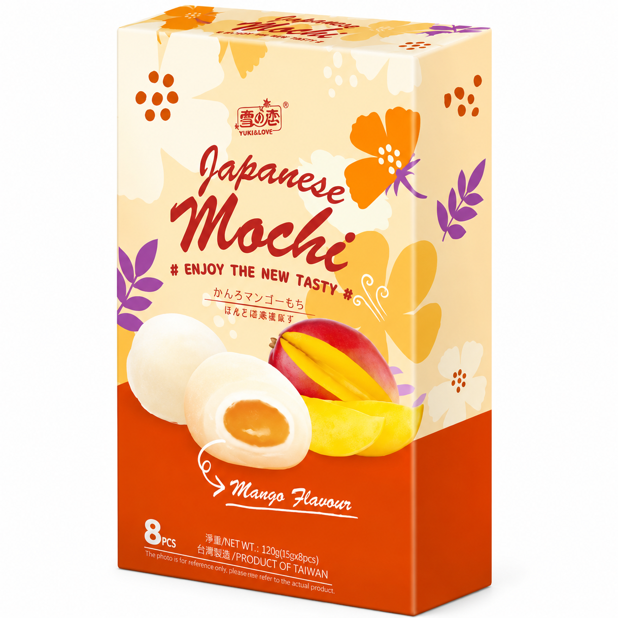 Yuki & Love Mochi Rice Cake Mango 120g