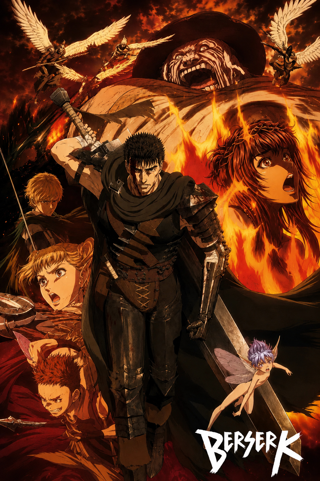 BERSERK - Poster Maxi 91.5x61 FSC Mix - Groupe