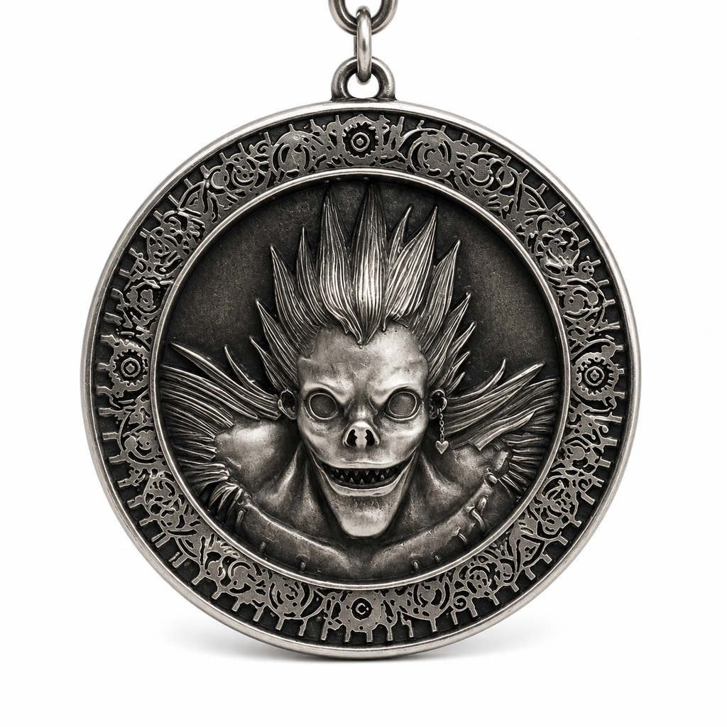 DEATH NOTE - Keychain 3D - Medal