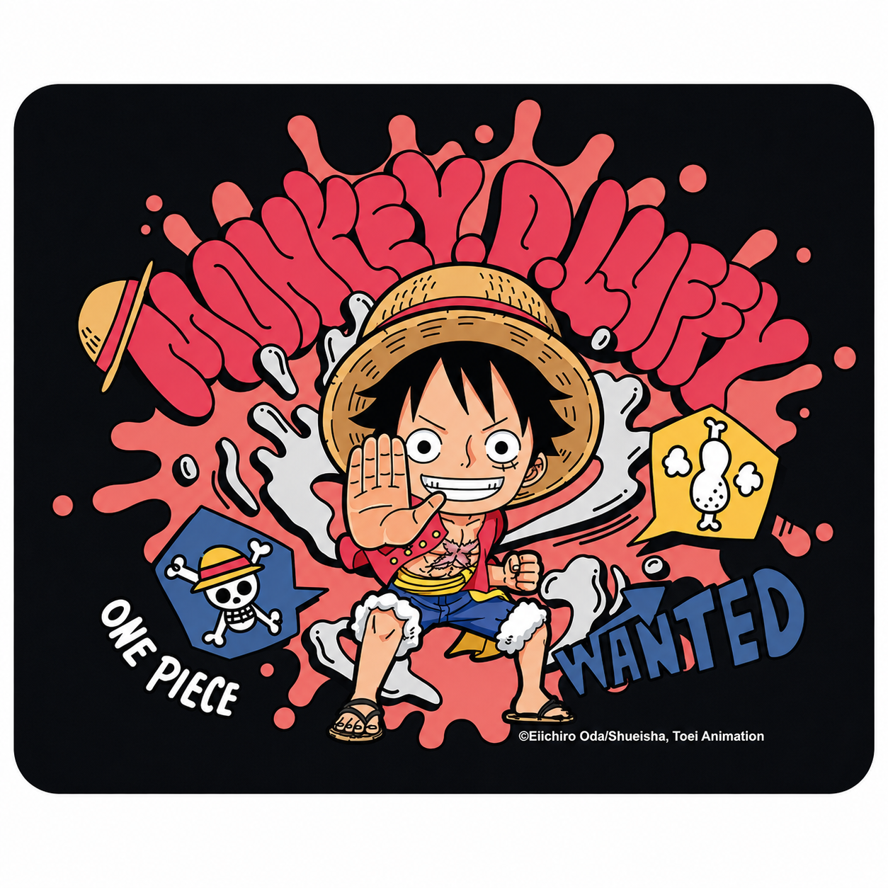 ONE PIECE - Flexible mousepad - Luffy Chibi