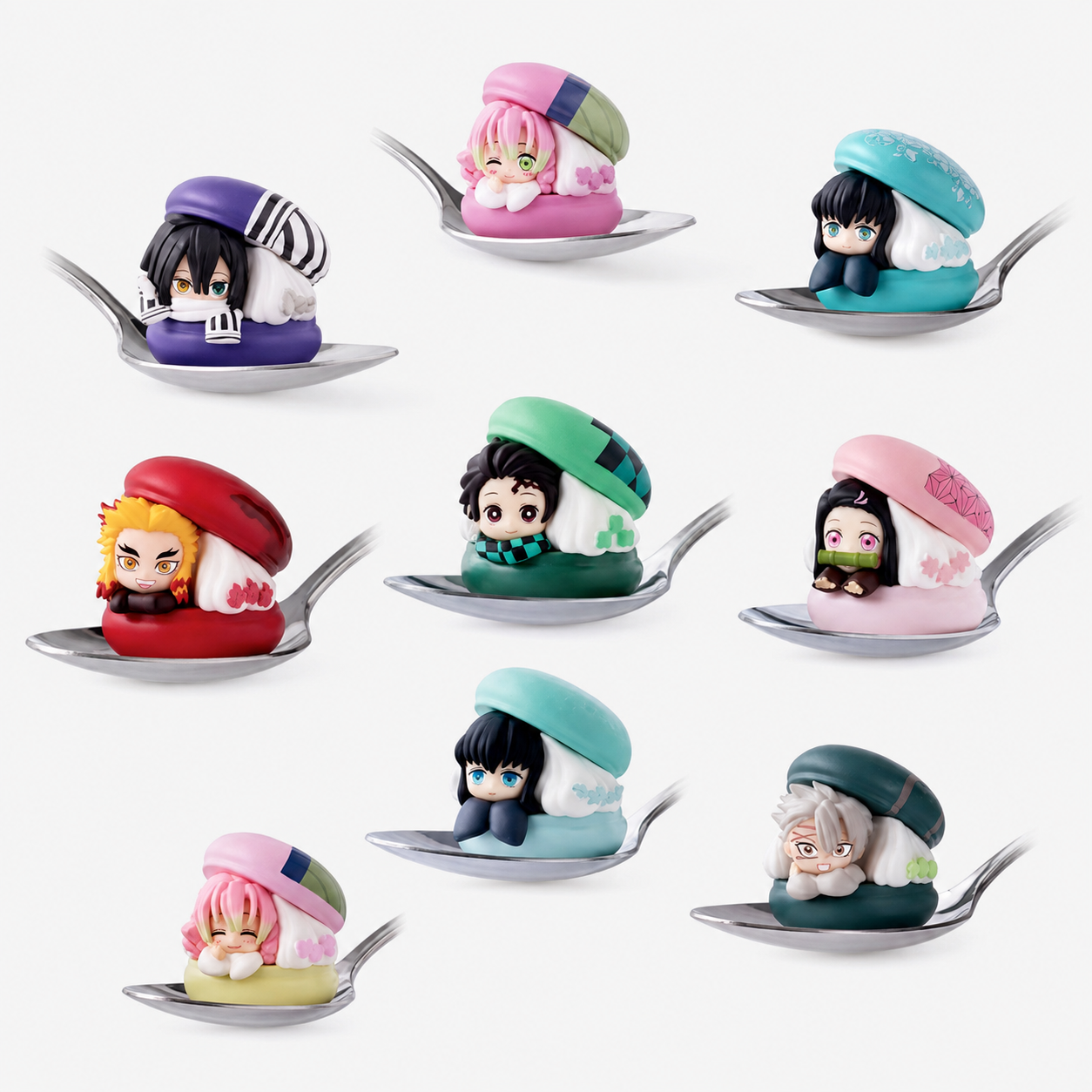 Demon Slayer Chara Macaron Gashapon Blind Pack