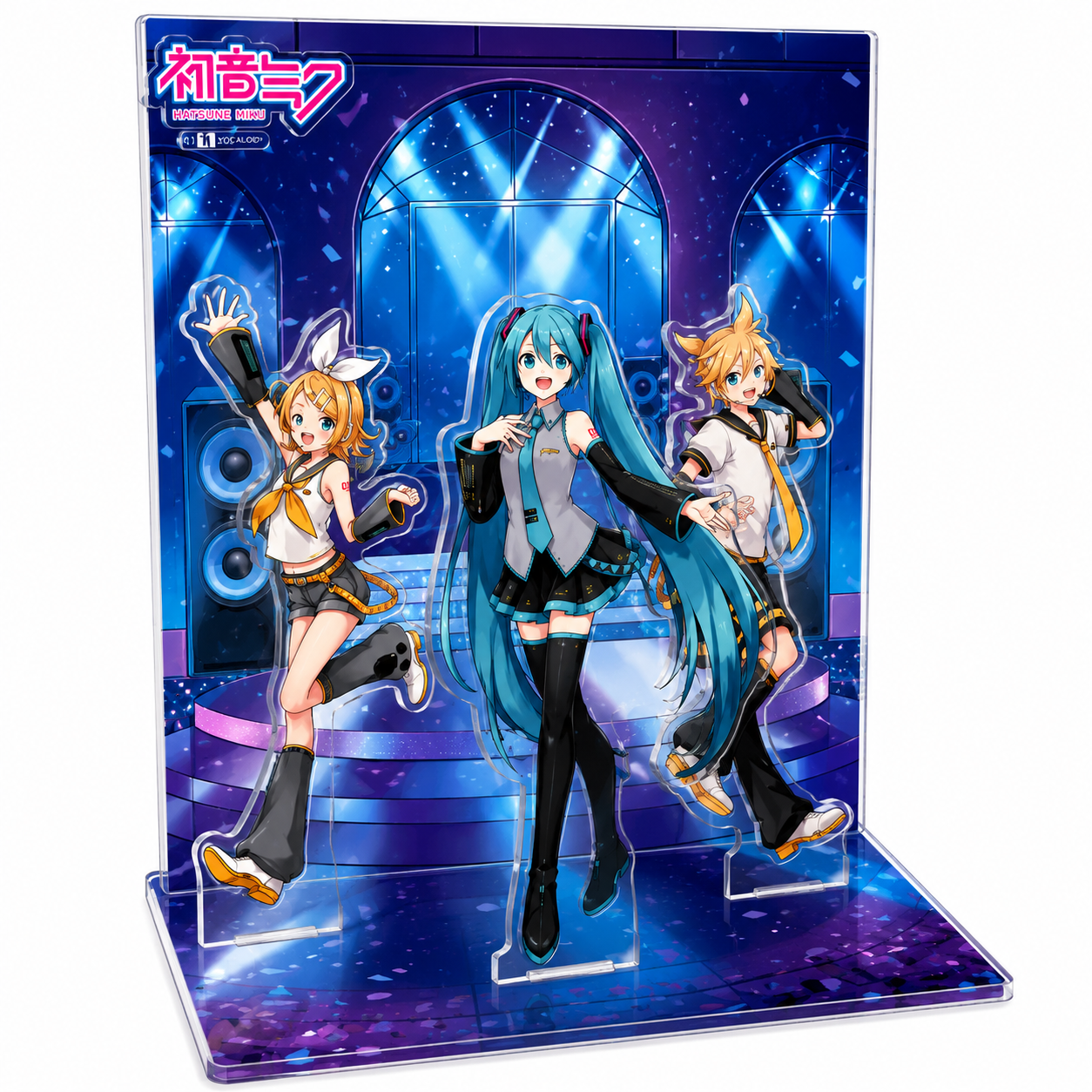 HATSUNE MIKU - Acryl® Diorama - Miku & friends