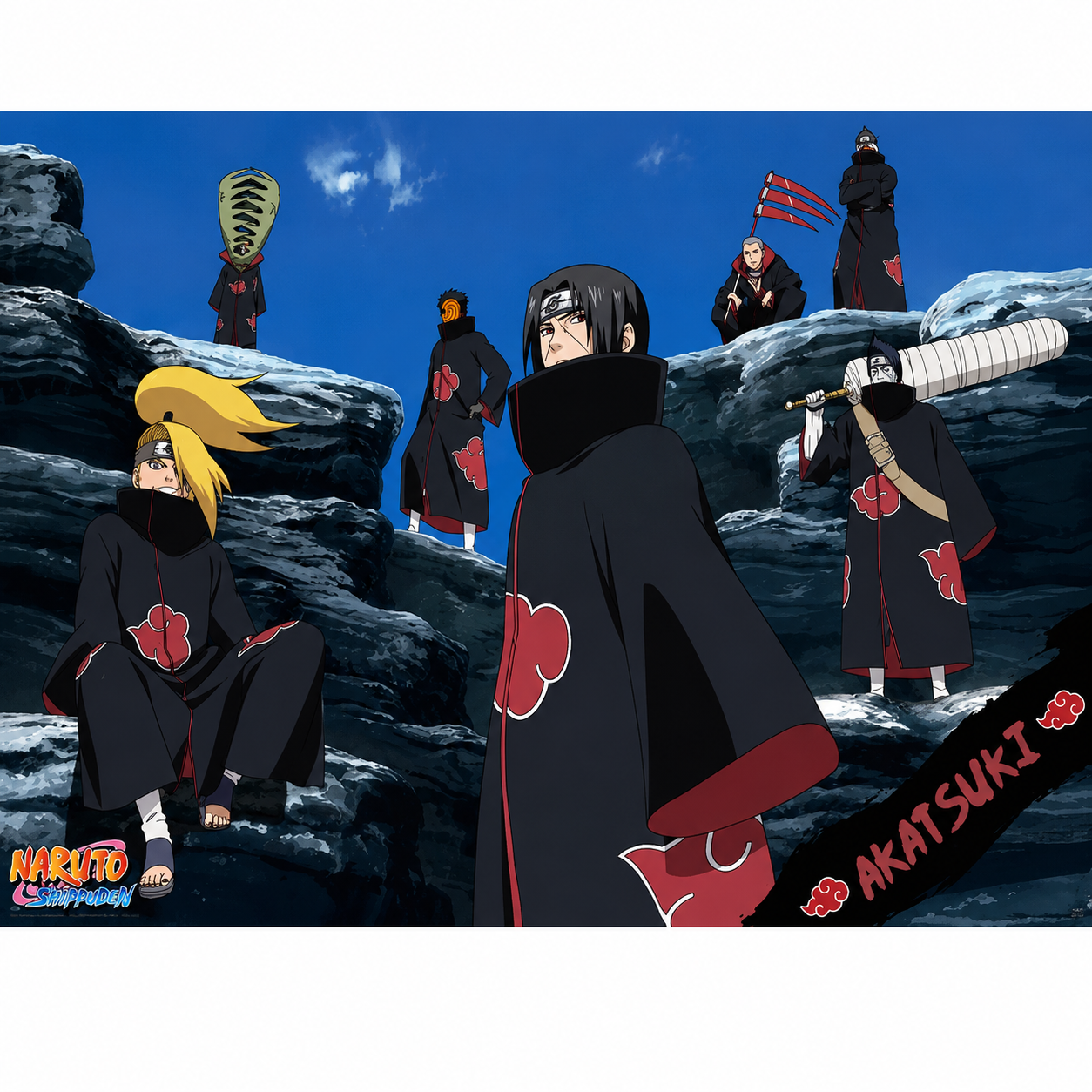 NARUTO SHIPPUDEN - Poster Maxi 91.5x61 FSC Mix - Akatsuki