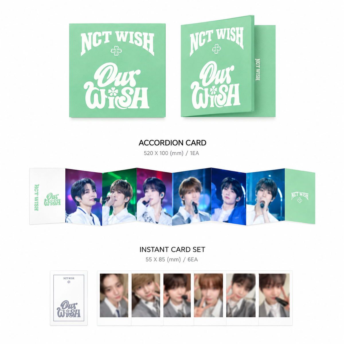 [Release date : 2026-11-03][WEVERSE POB] NCT WISH 1st CONCERT TOUR INTO THE WISH : Our WISH (Digital Code ver.)