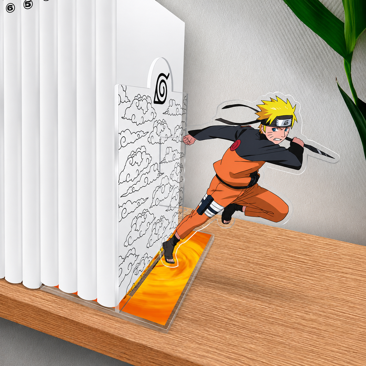 NARUTO SHIPPUDEN - Acryl® Bookend - Naruto Attack