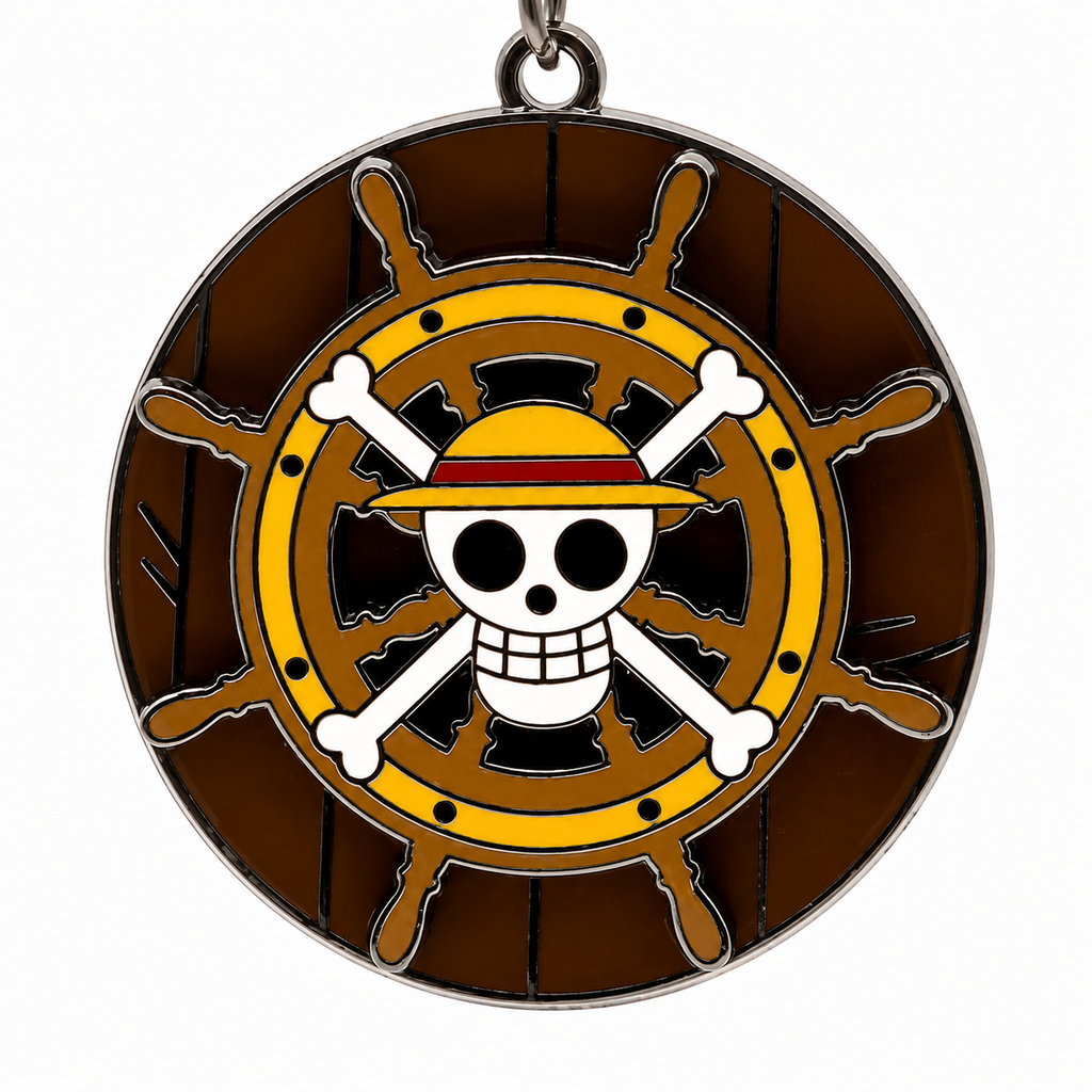 ONE PIECE - Moving Keychain - Thousand Sunny's Helm