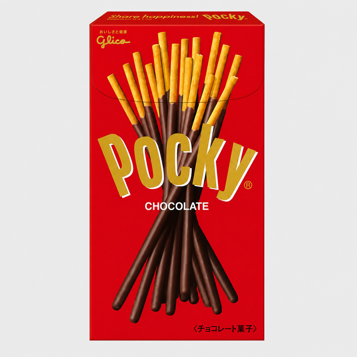Glico Pocky Wheat Sticks, Chocolate Flavor 67.8g