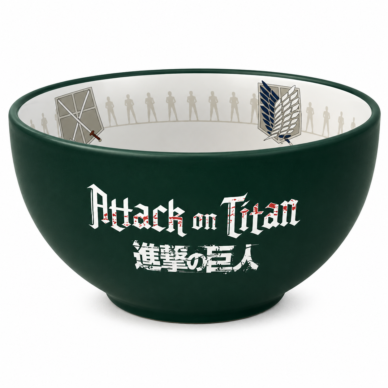 ATTACK ON TITAN - Bowl - 600 ml - "Emblems S3"