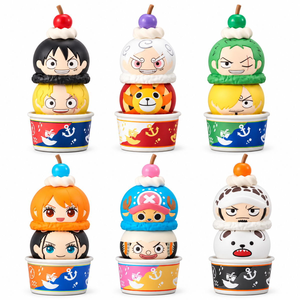 One Piece Tsumichen Stack Up & Change Blind Box Figure