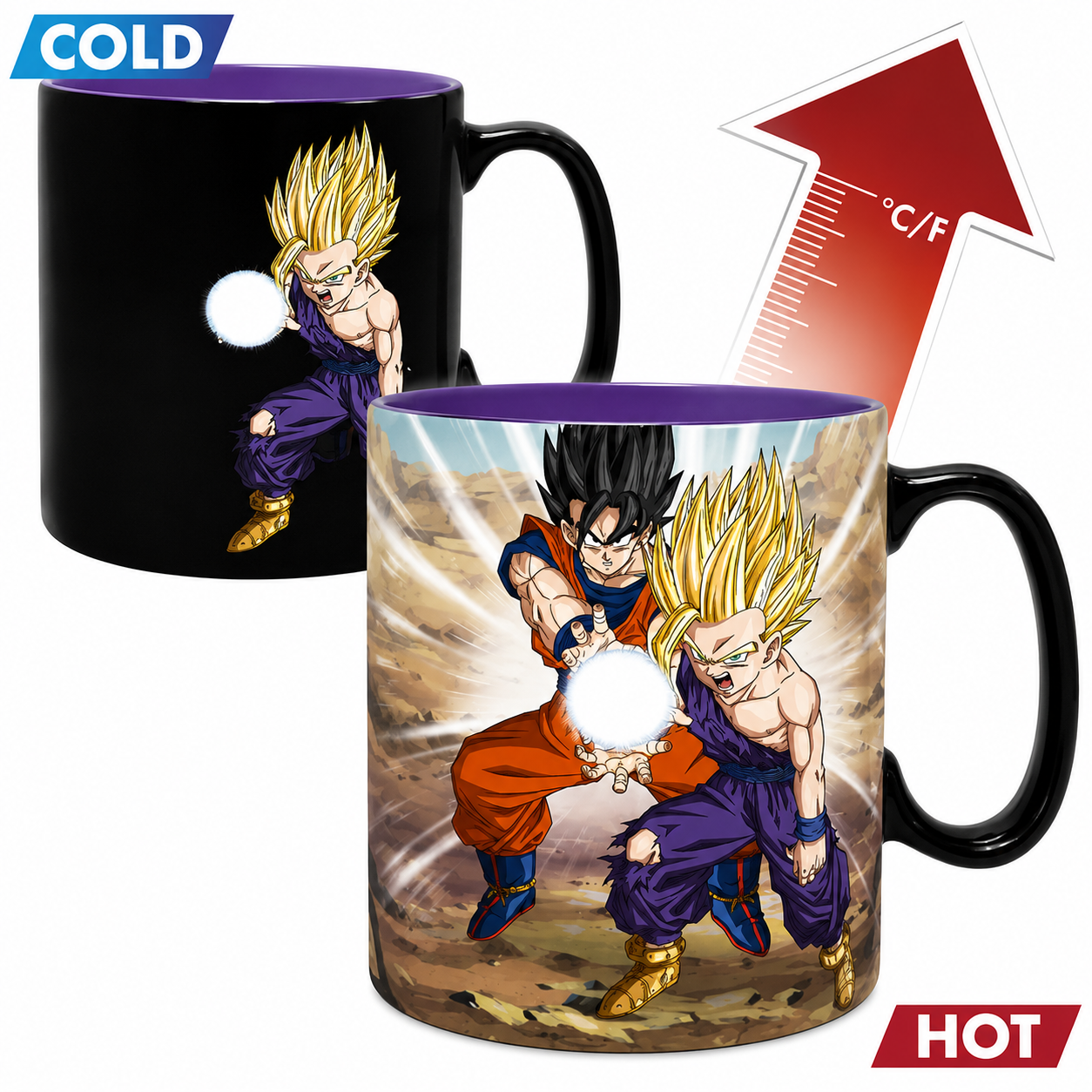DRAGON BALL - Mug Heat Change - 460 ml - DBZ/Gohan Cell