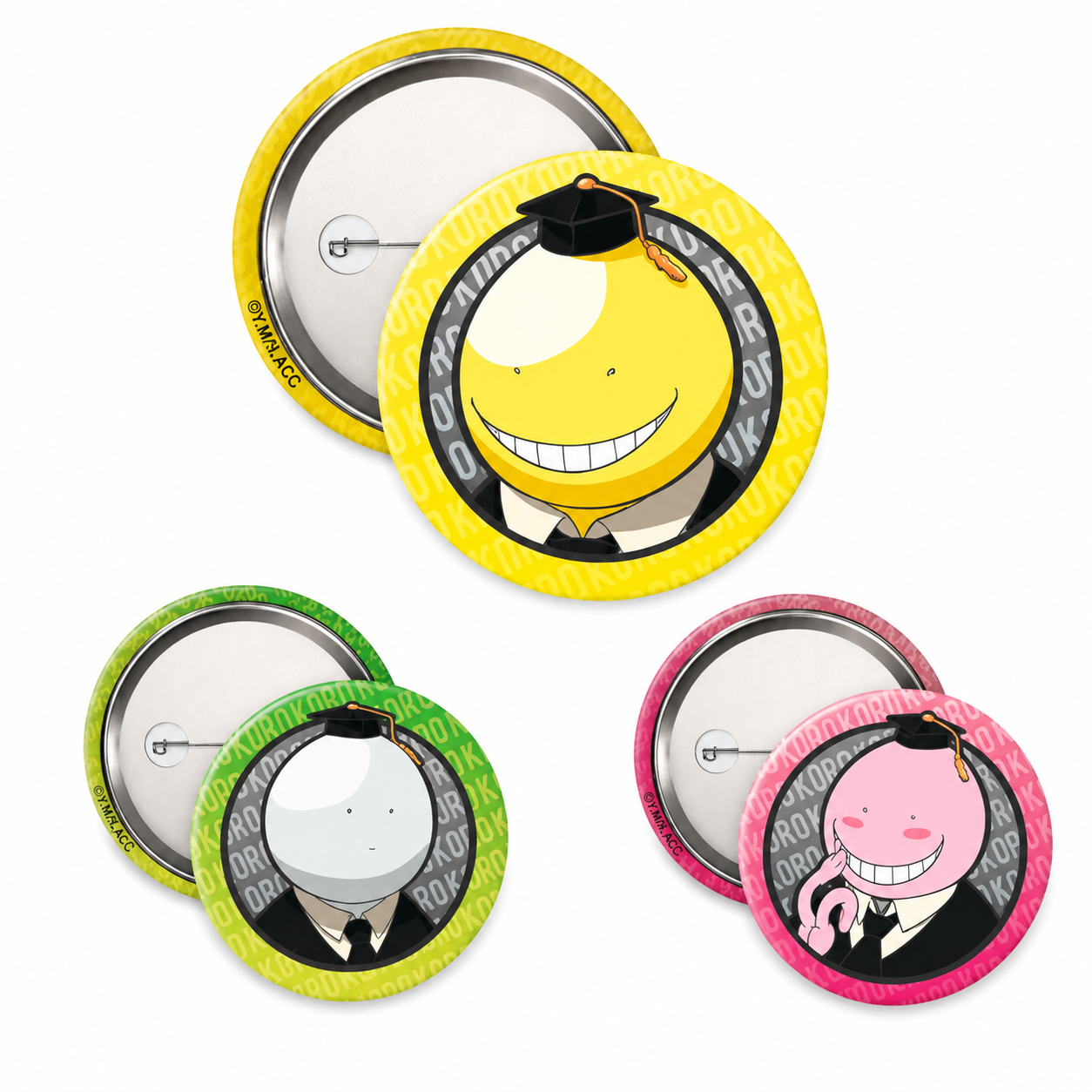 ASSASSINATION CLASSROOM - Badge Pack - Koro