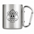 ONE PIECE - Mug carabiner - Ace & Skull