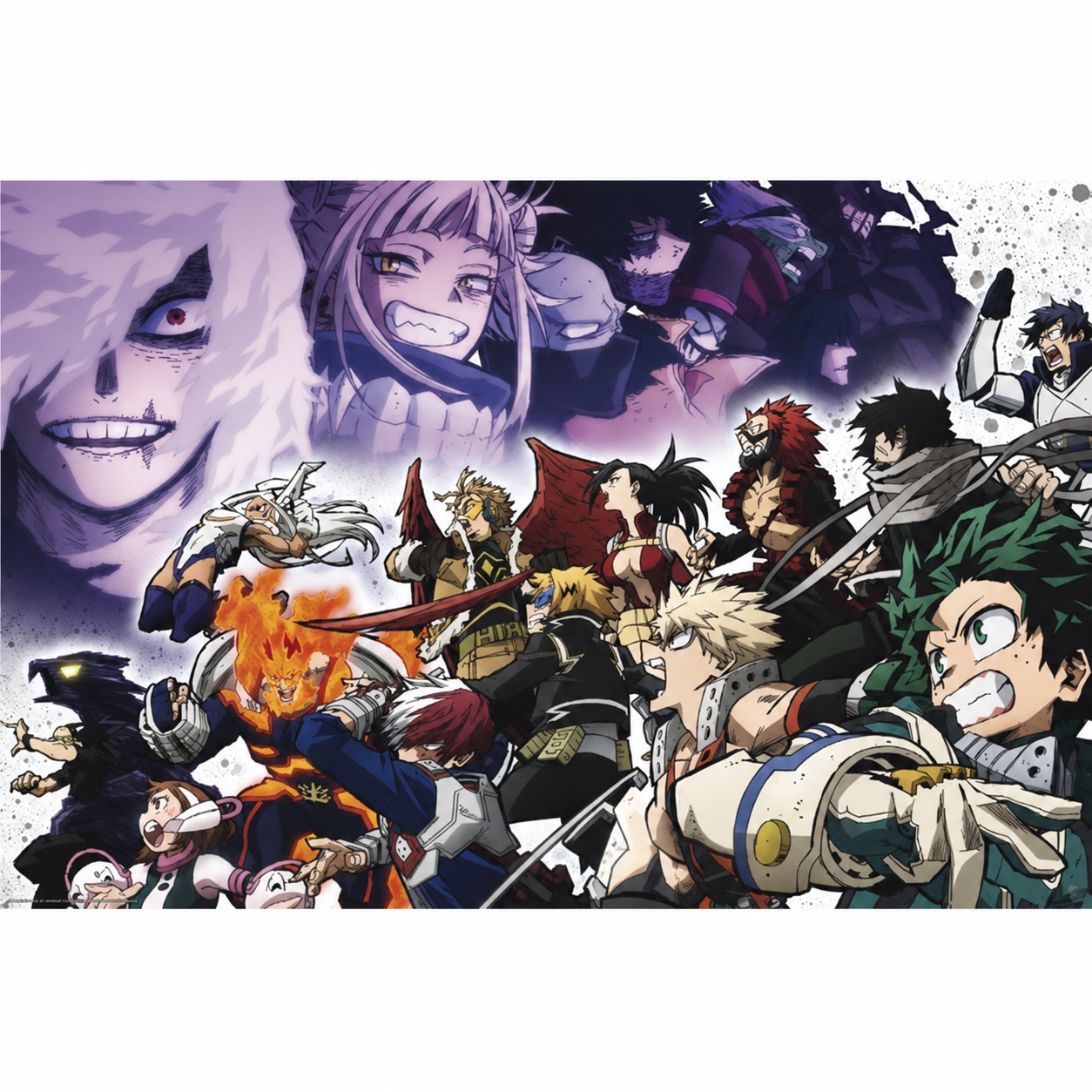 MY HERO ACADEMIA - Poster Maxi 91.5x61 - Heroes vs Vilains