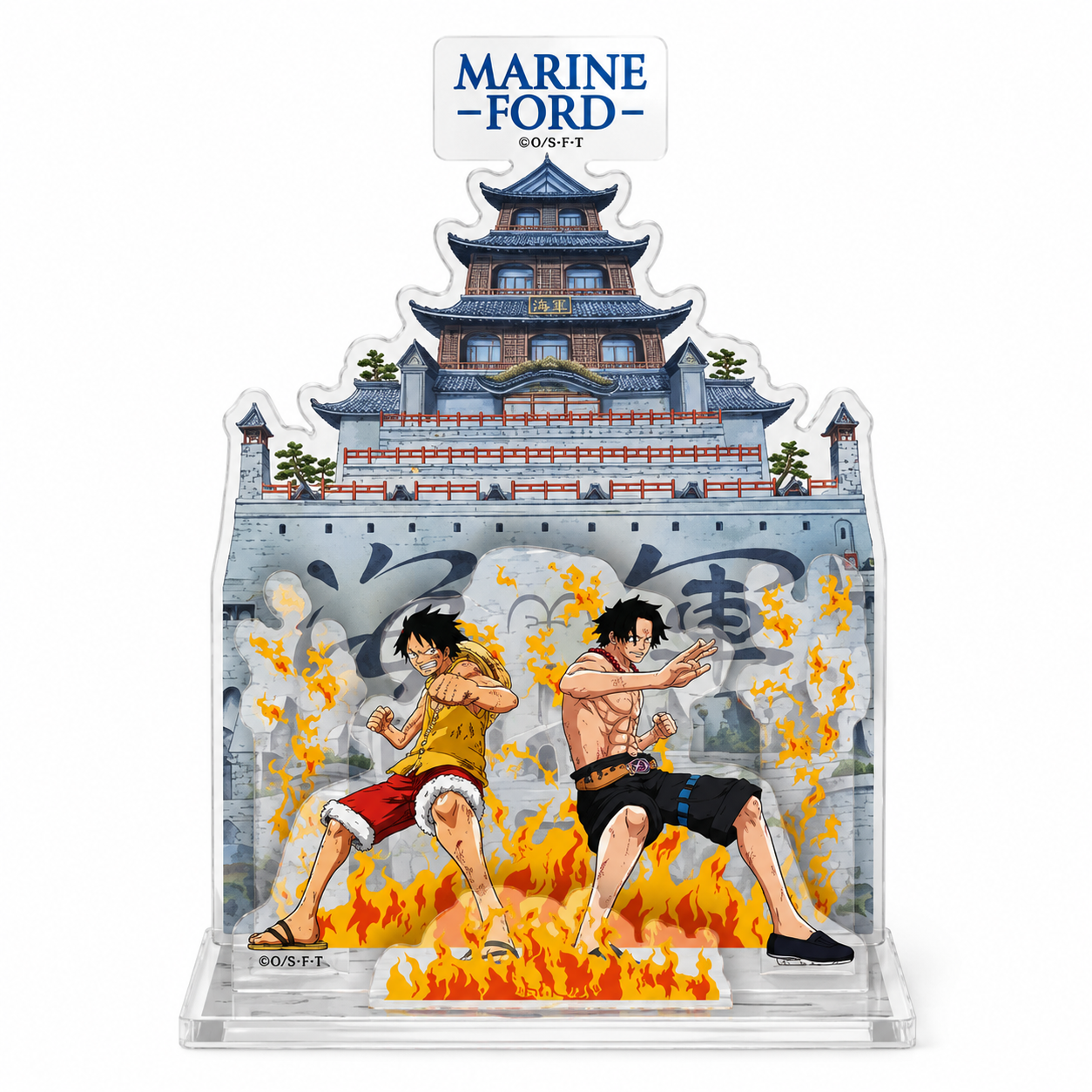 ONE PIECE - Acryl® Diorama - Marineford
