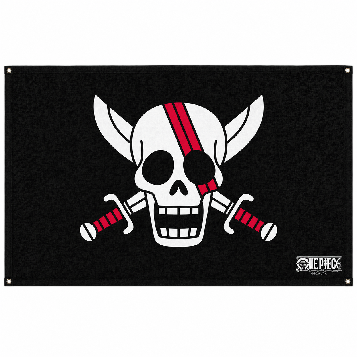 ONE PIECE - Flag "Red hair Pirates"