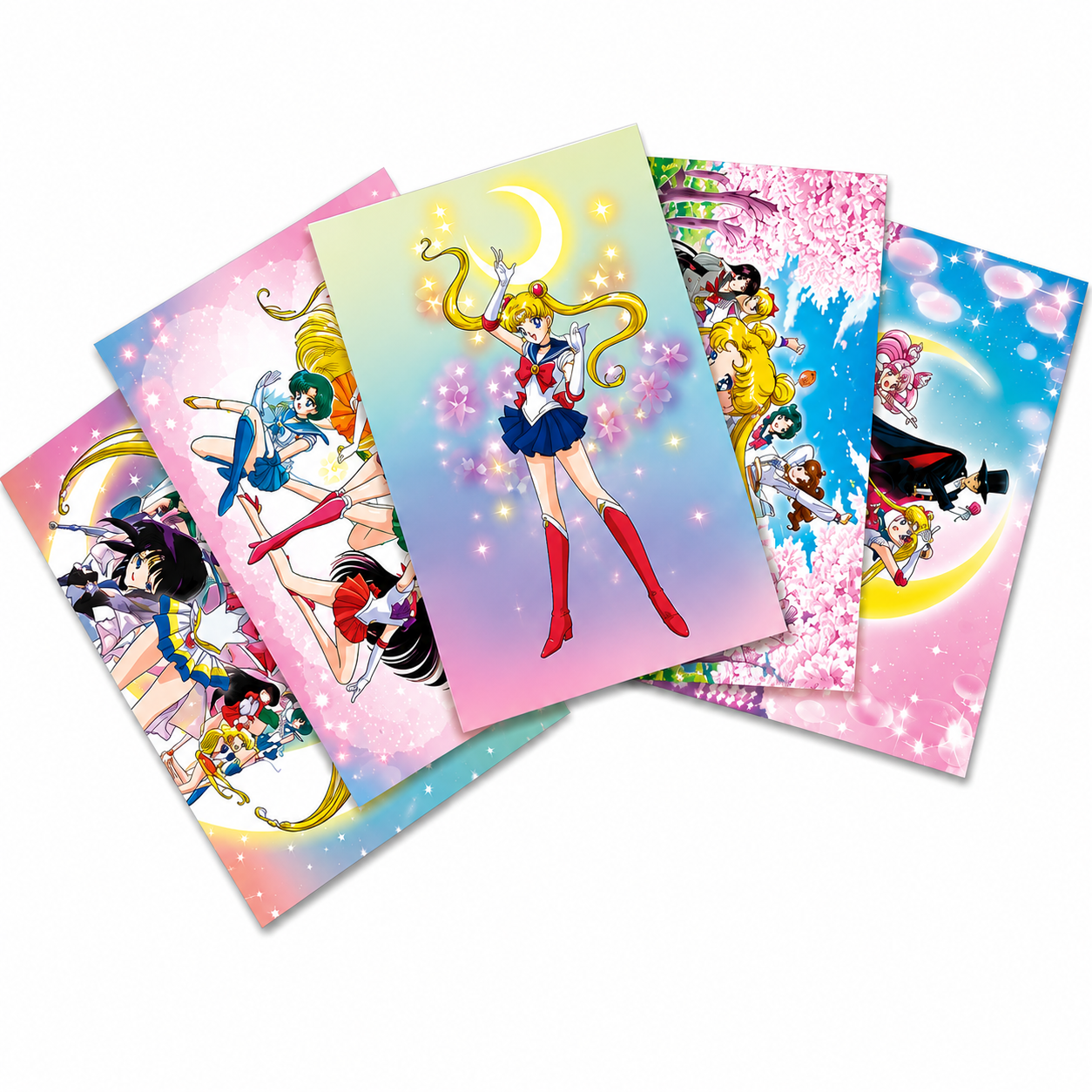 SAILOR MOON - Postcards - Set 1 x5 (14,8x10,5)