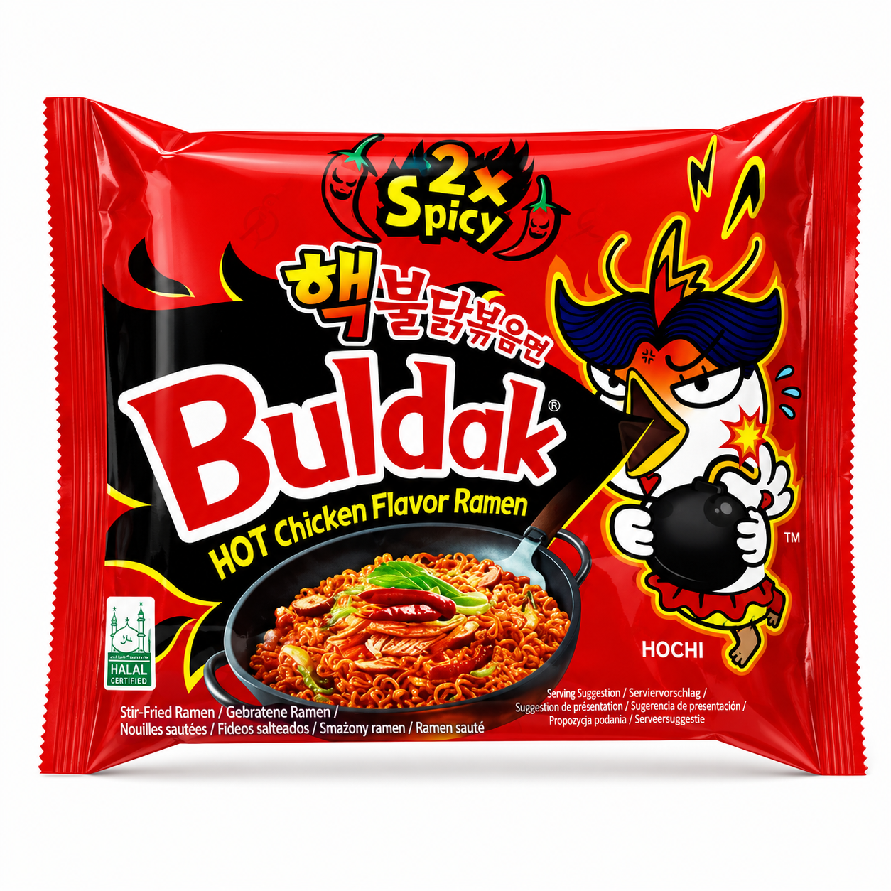 Samyang Buldak Extreme Ramen Noodles Hot Chicken 2x Spicy 140g