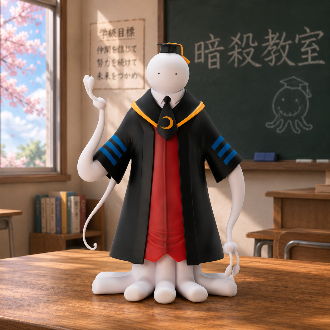ASSASSINATION CLASSROOM - Figurine "Koro Sensei" white