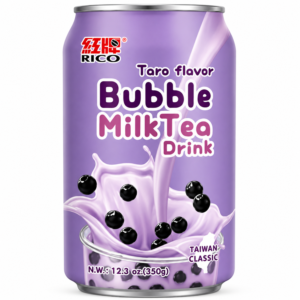 Rico Bubble Milk Tea - Drink Taro 350ml