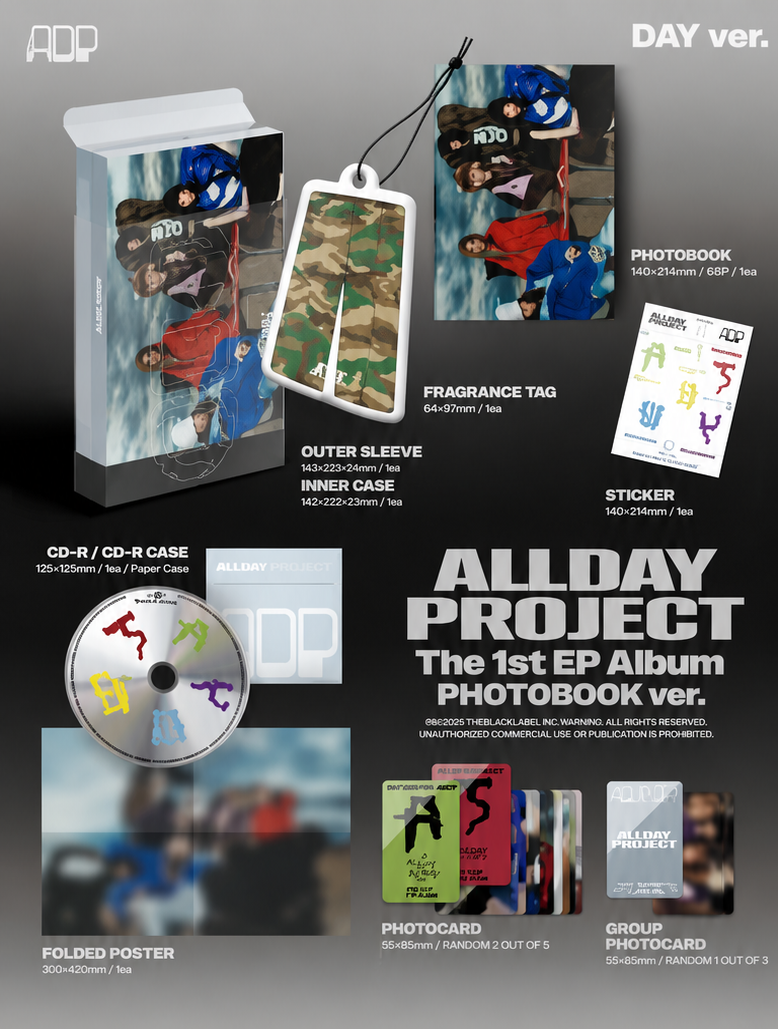 ALLDAY PROJECT - The 1st EP Album [ONE ver] (PHOTOBOOK ver.)