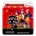 Kpop Demon Hunters Premium Shin Original Ramyun Noodle Soup - Bag of 4