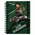 ATTACK ON TITAN - Notebook A5 Spiral "Levi"