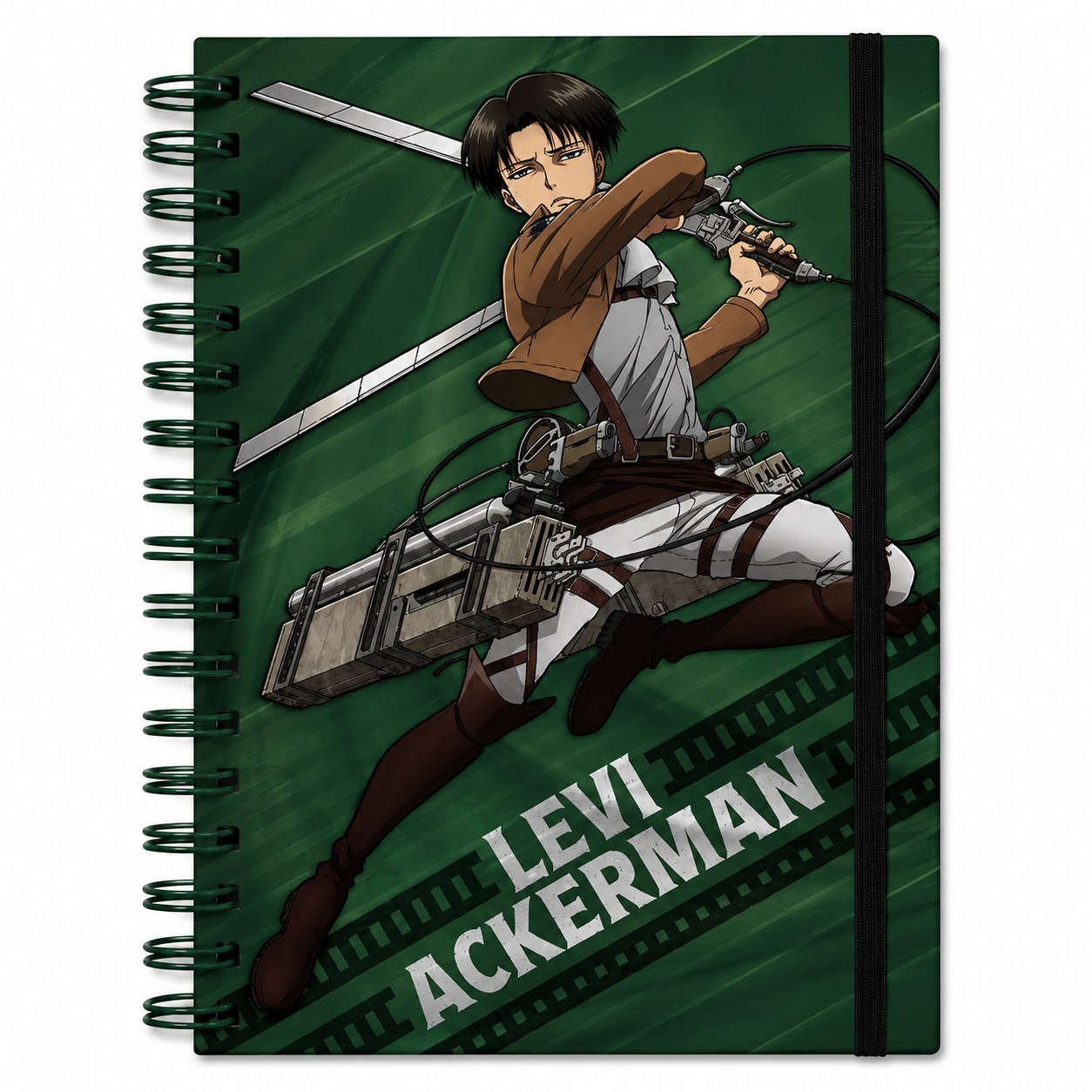 ATTACK ON TITAN - Notebook A5 Spiral "Levi"