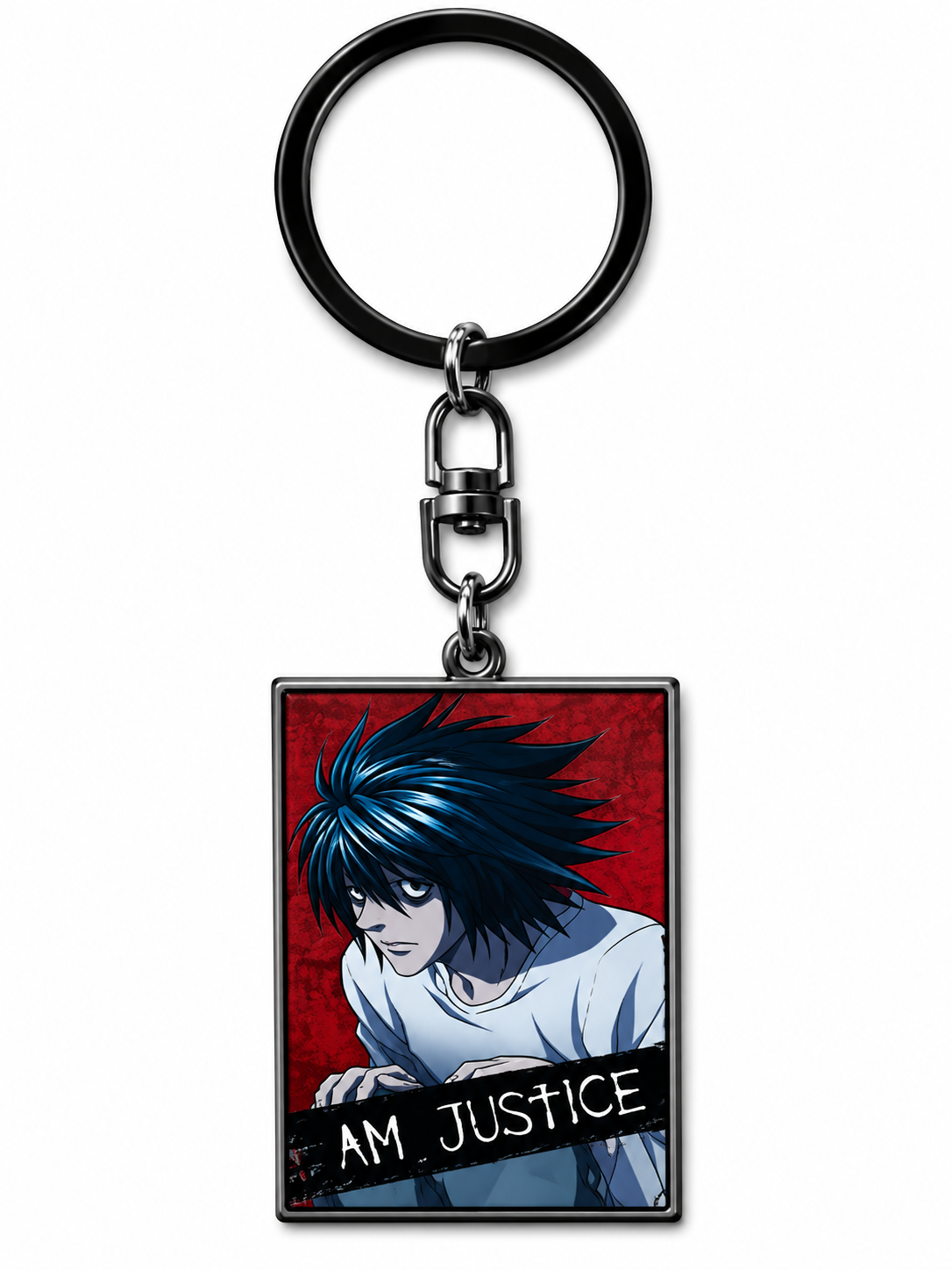DEATH NOTE - Keychain Lenticular - Justice