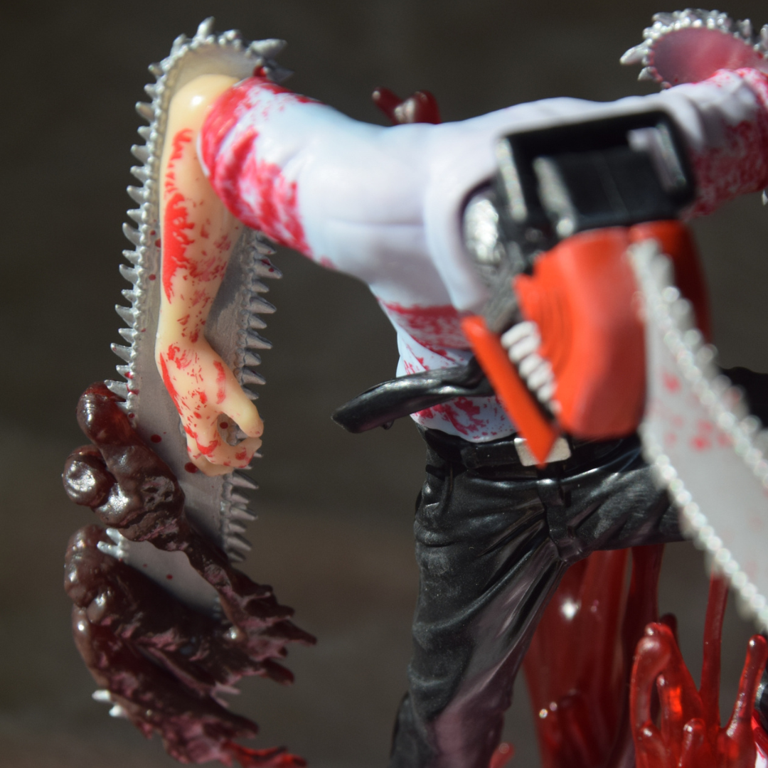 CHAINSAW MAN - Figurine "Denji & Pochita" 18cm