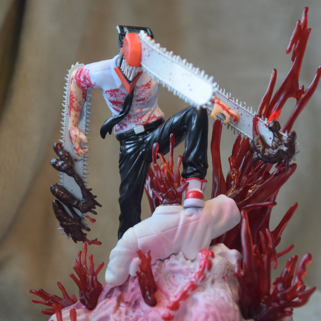 CHAINSAW MAN - Figurine "Denji & Pochita" 18cm
