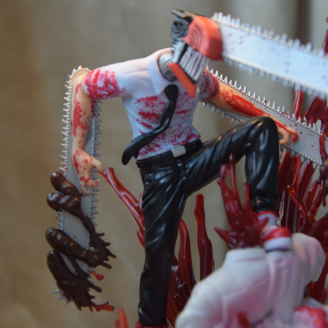 CHAINSAW MAN - Figurine "Denji & Pochita" 18cm