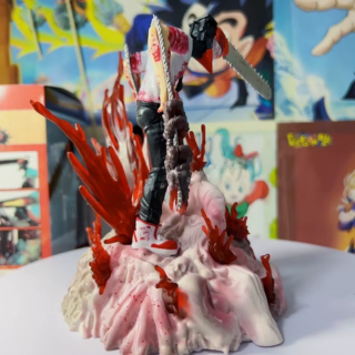 Chainsaw Man – Denji & Pochita GK Style Figure 18 cm