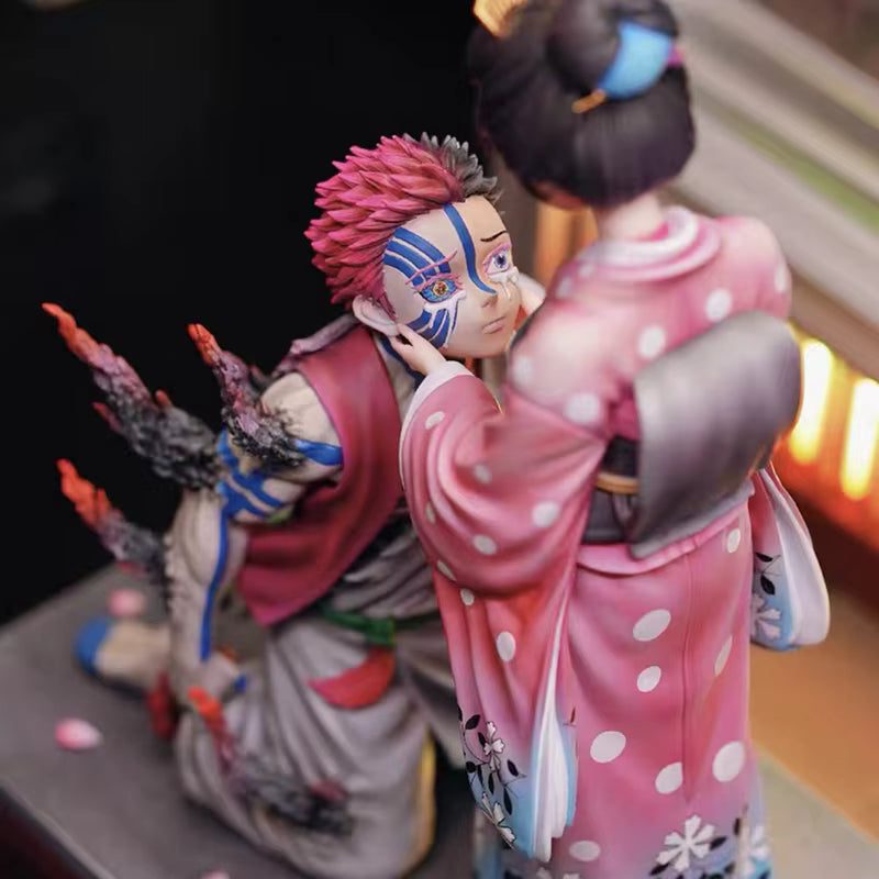 DEMON SLAYER - Figurine "Akaza & Koyuki" 27cm