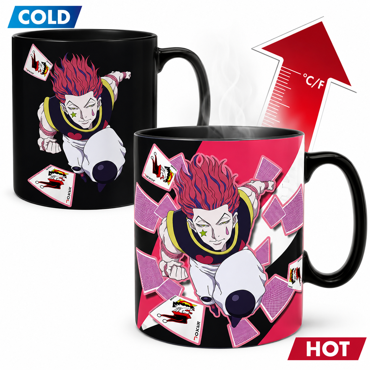 HUNTER X HUNTER - Mug Heat Change - 460ml- Gon & Hisoka