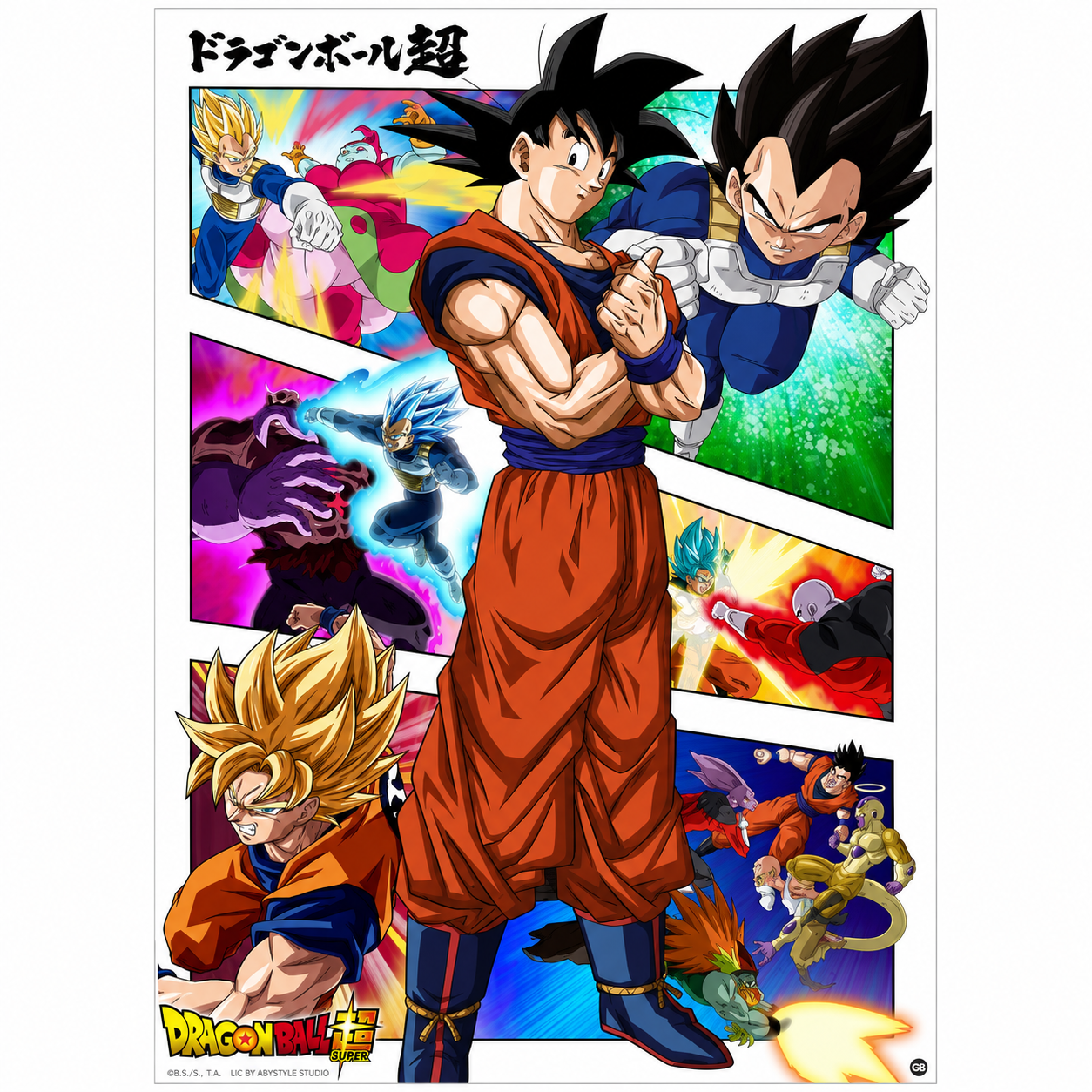 DRAGON BALL SUPER - Poster Maxi 91.5x61 FSC MIX - Panels