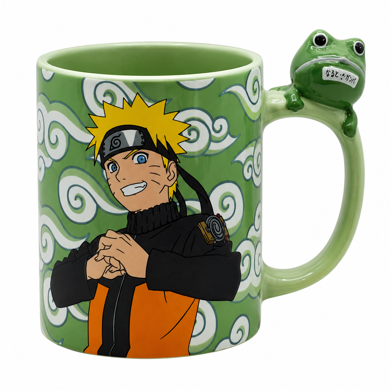 NARUTO SHIPPUDEN - Mug 3D handle - Naruto and Gama-chan
