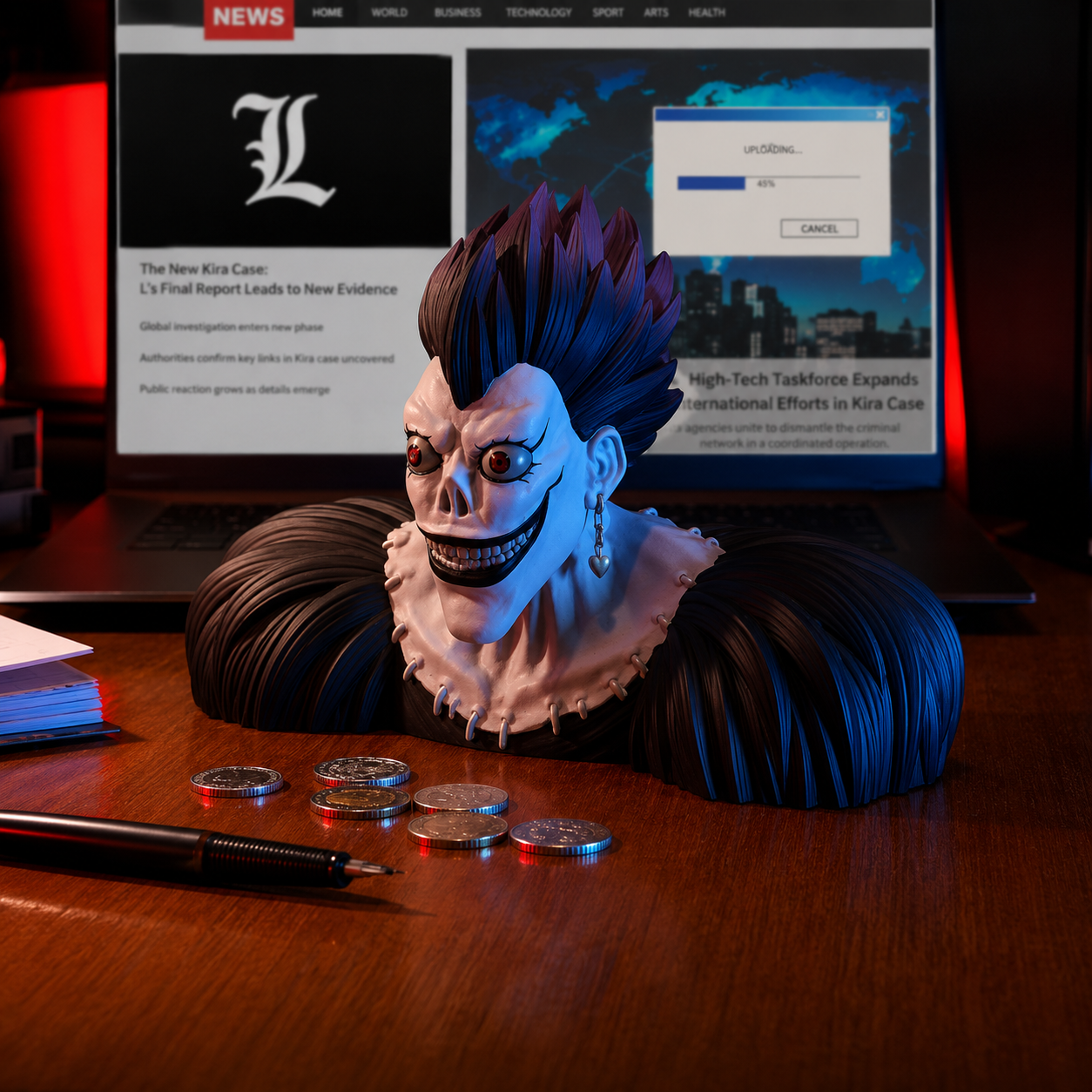 DEATH NOTE - Money Bank - Ryuk