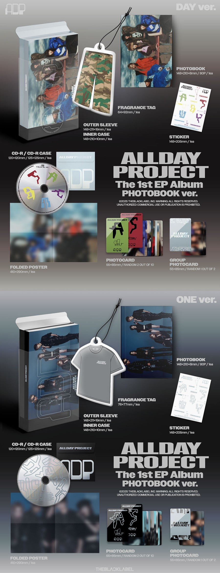 ALLDAY PROJECT – The 1st EP Album [ALLDAY PROJECT] (PHOTOBOOK ver.)