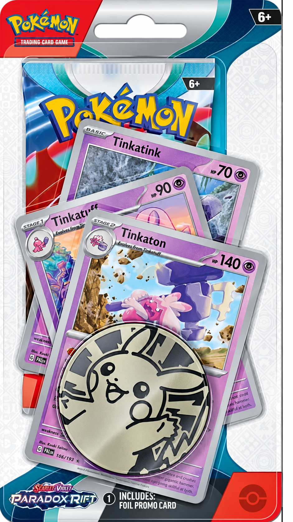 Pokémon Scarlet & Violet: Paradox Rift Premium Checklane Blister