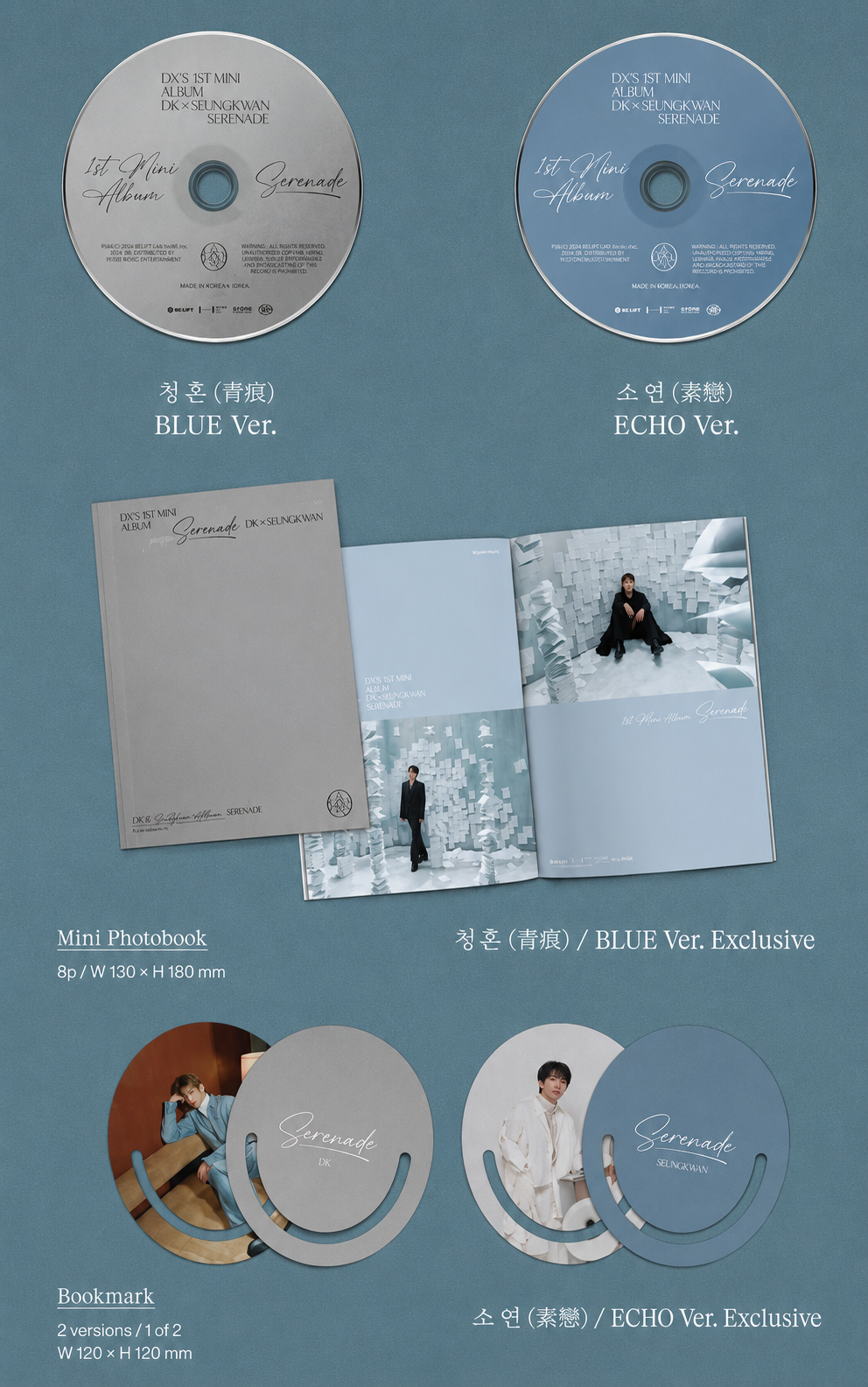 (SEVENTEEN) DK X SEUNGKWAN - 1st Mini Album (ECHO Ver.)