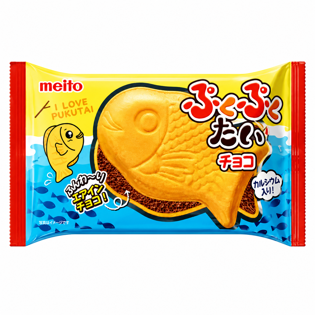 Meito Puku Puku Tai Chocolate 16.5g