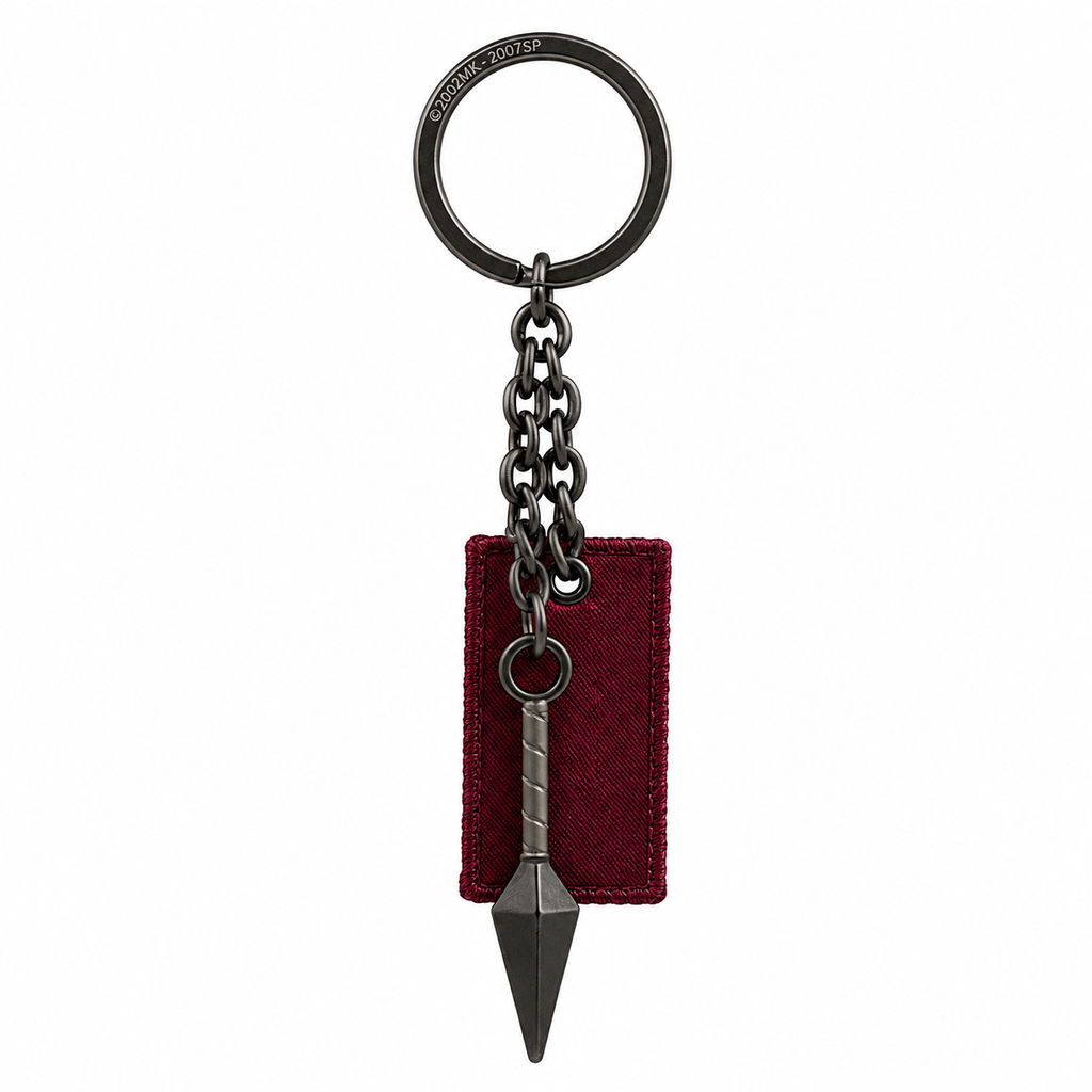 NARUTO SHIPPUDEN - Keychain 3D - Kunai & explosive tag